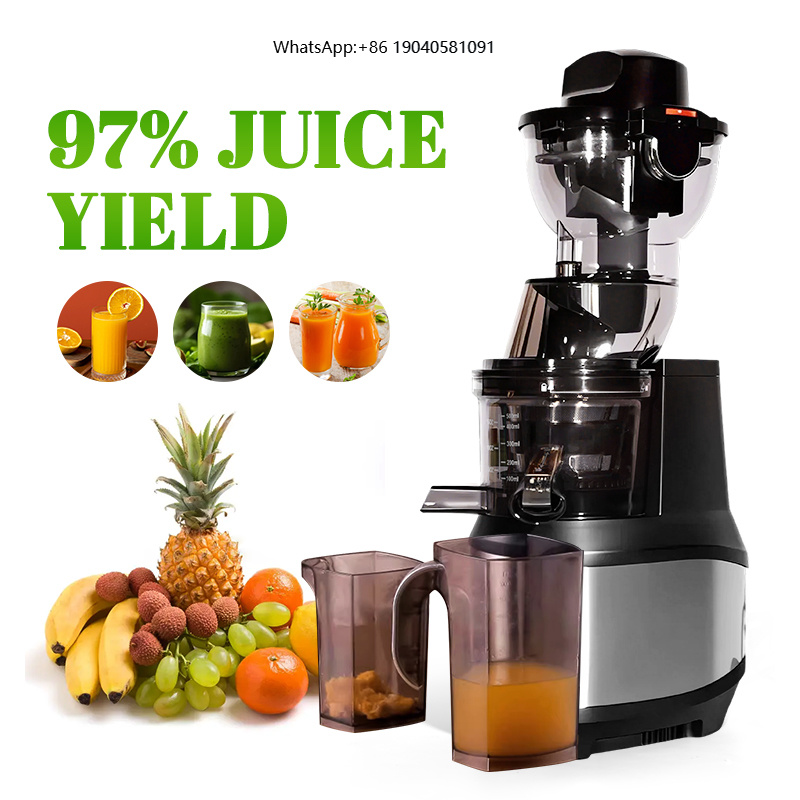 Electric Slow Juicer Cold Press - Elektryczna wyciskarka do soków, wolnoobrotowa, bez