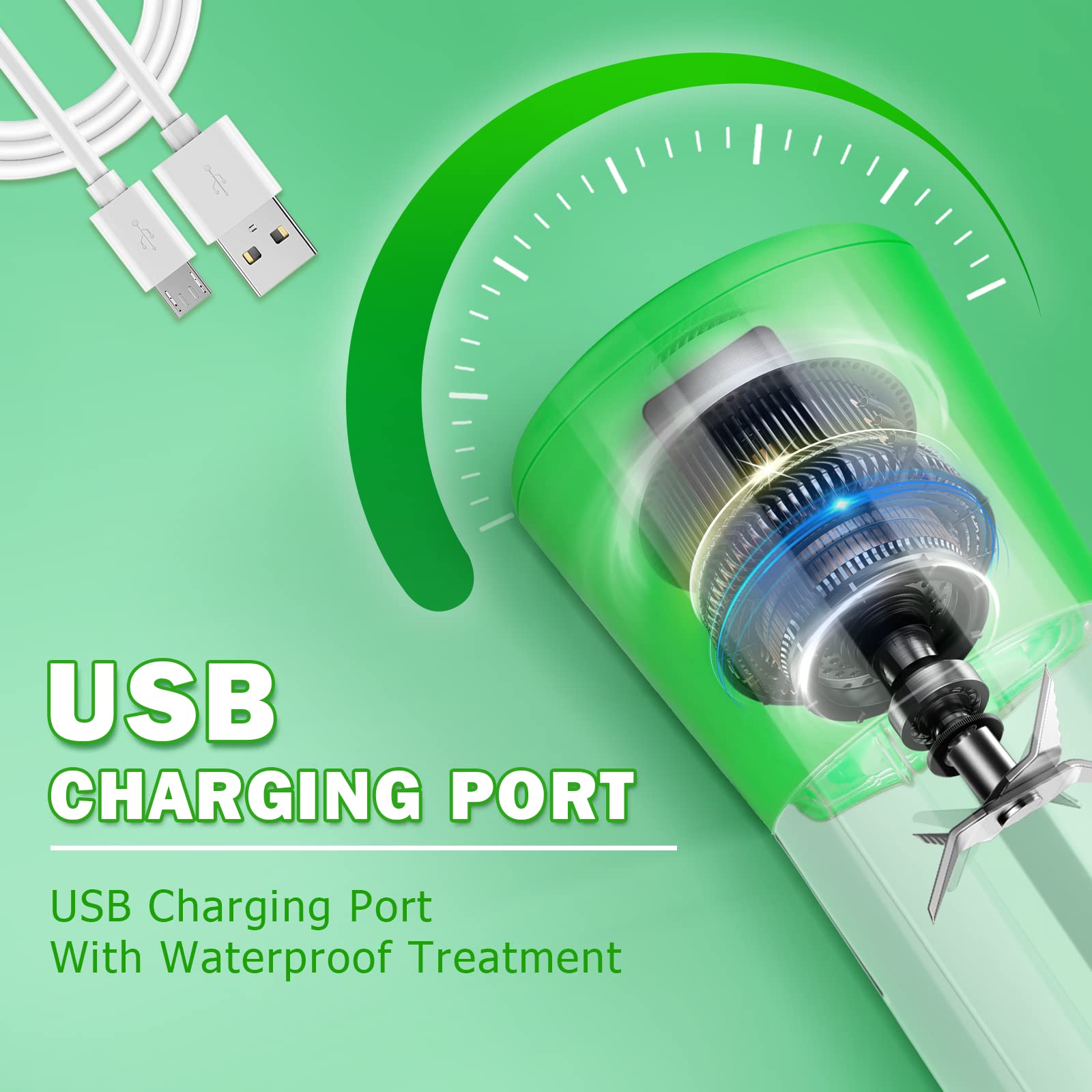 Przenośny Mini Elektryczny Wyc – Portable Blender Usb Rechargeable recenzja i cena