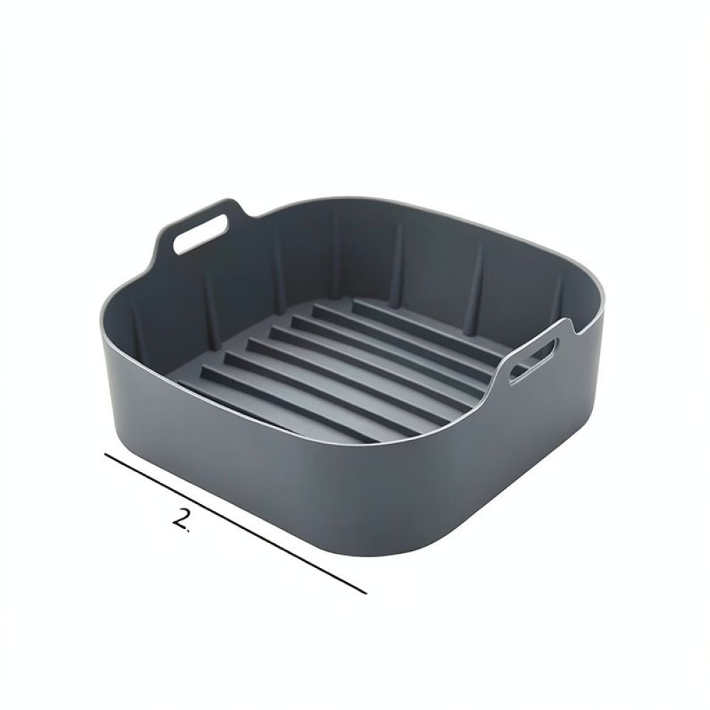 Wielorazowa, kwadratowa, silik – Air Fryer Silicone Pot Liner recenzja i cena