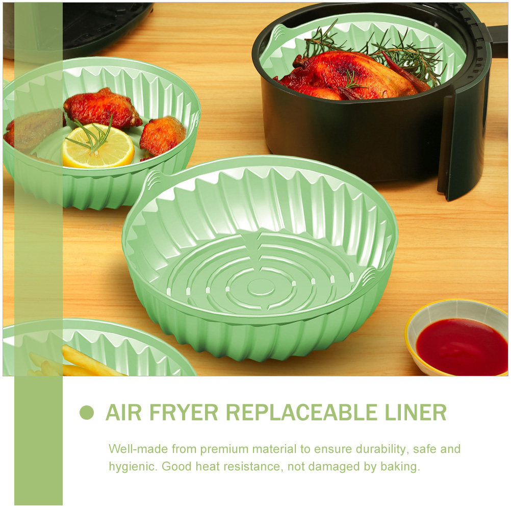 Okrągła silikonowa forma do pi – Air Fryer Silicone Pot Liner recenzja i cena