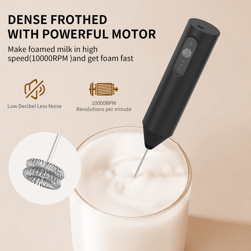 Wielofunkcyjny, bezprzewodowy, – Electric Milk Frother Handheld recenzja i cena