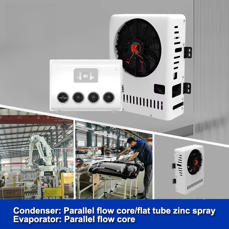 Klimatyzatory dzielone 12V DC  – Air Conditioners recenzja i cena