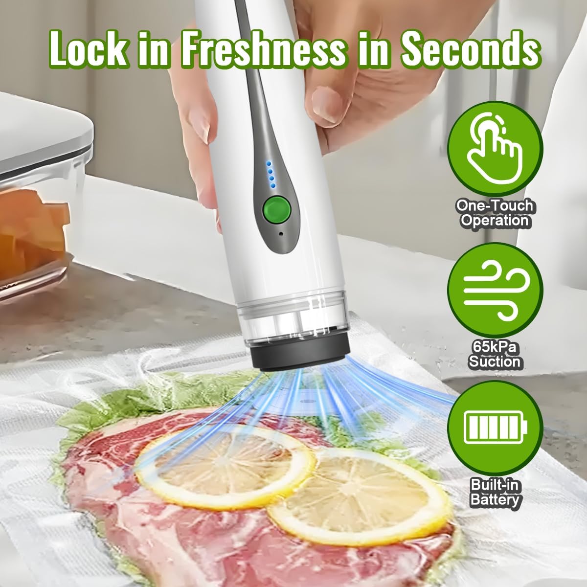 Automatyczna mini pakowarka pr – Food Vacuum Sealer Machine recenzja i cena